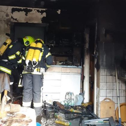 Wohnungsbrand in Pottschach