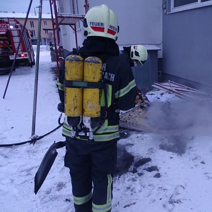 Matratze fing Feuer