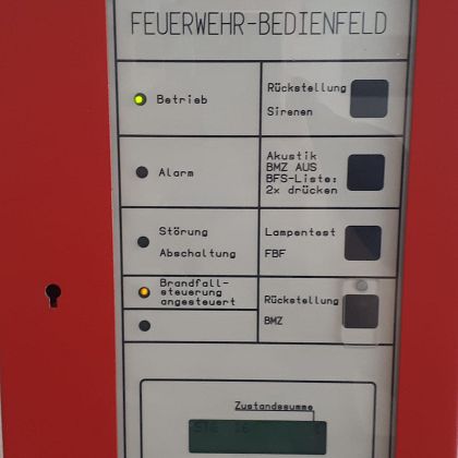 Brandmelderauslösung