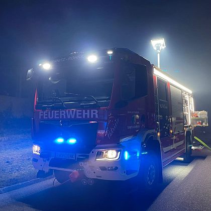 Brand in Putzmannsdorf